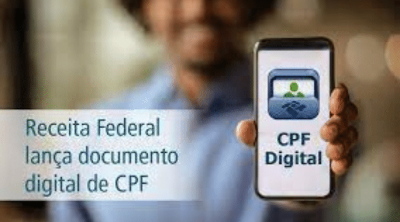 CPF digital - imagem da internet