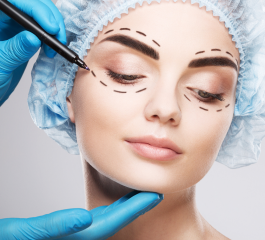 How to use an application that simulates plastic surgery?