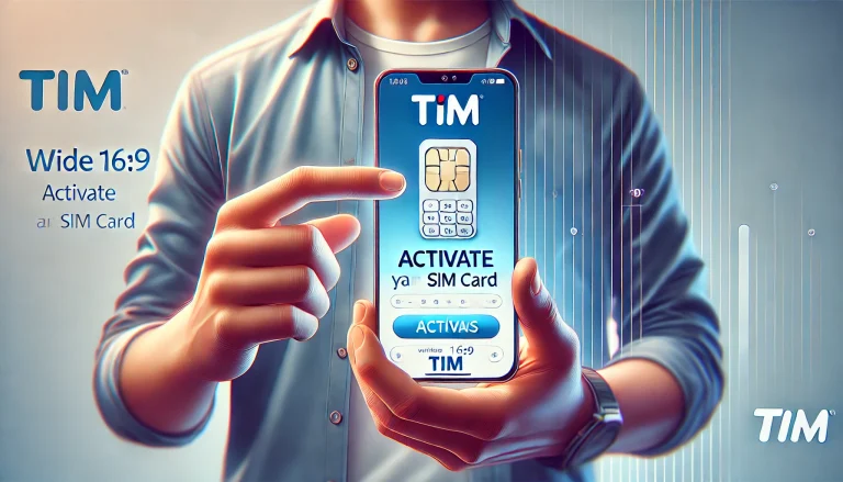 Ativar Seu Chip TIM por SMS